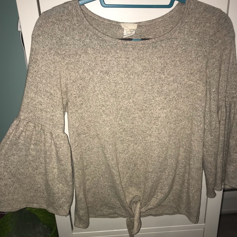 Very soft tan long sleeve